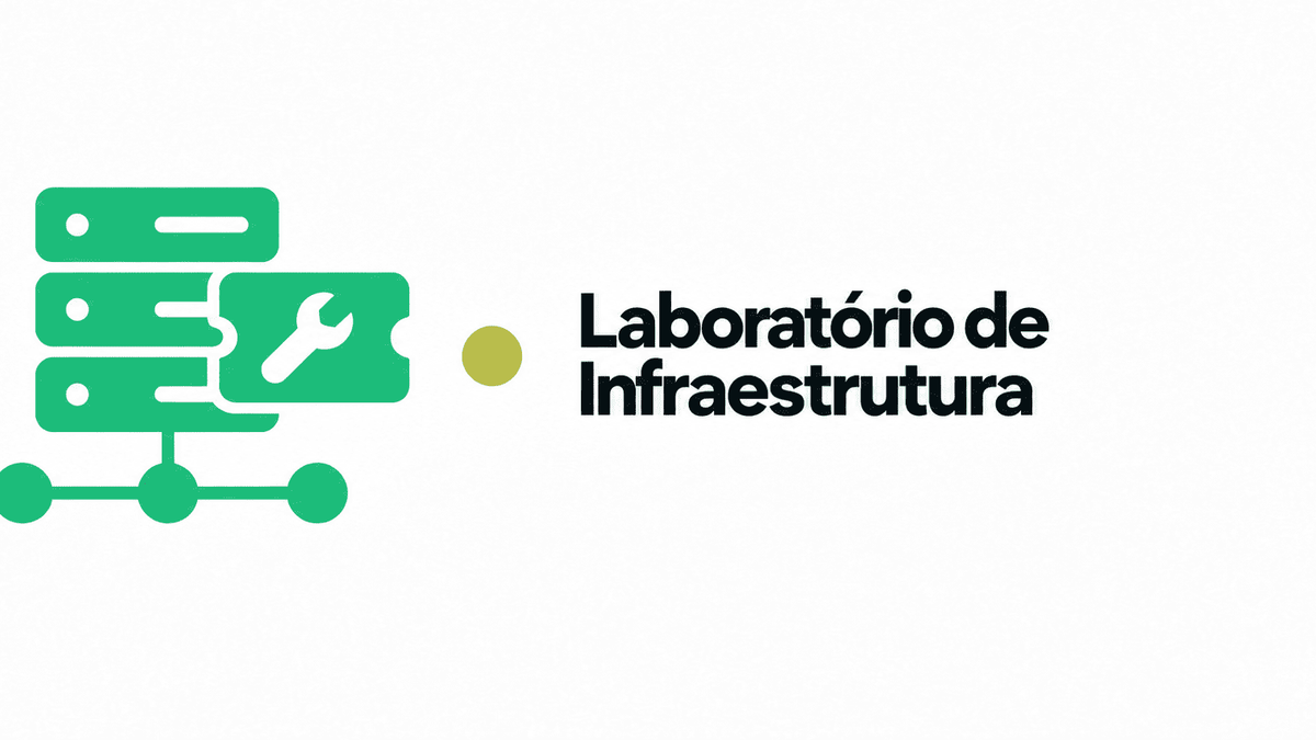 Capa do projeto Laboratório de Infraestrutura com GLPI