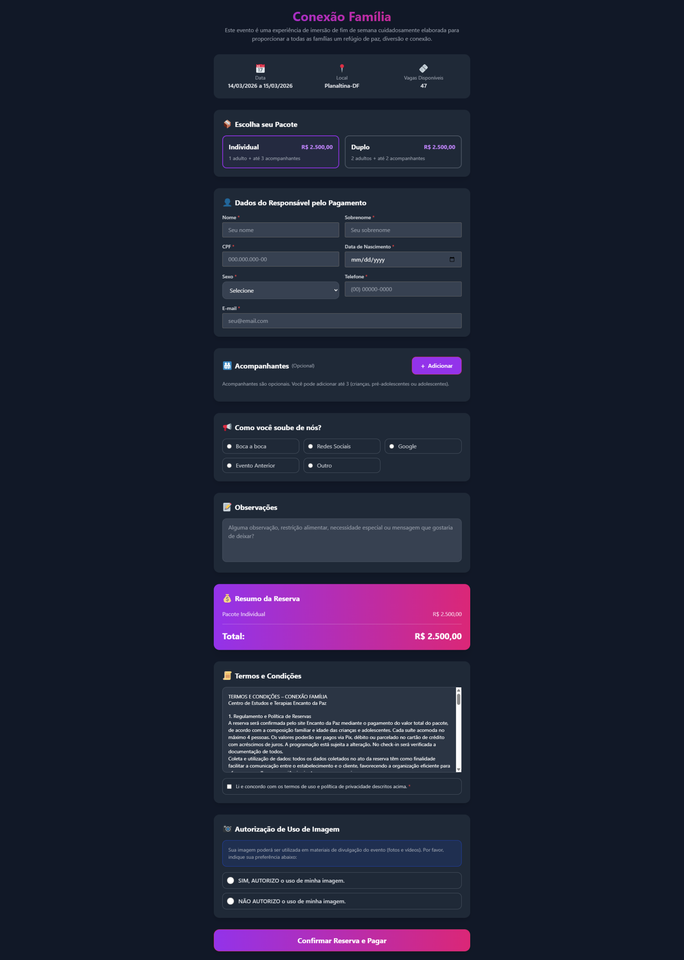 Plugin - Reservas e Eventos — Identificação do Problema