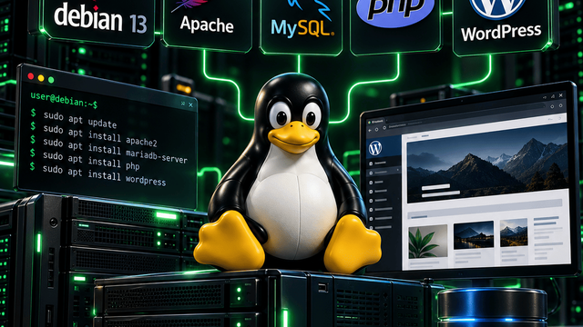Implementação de um Servidor LAMP com WordPress no Debian 13