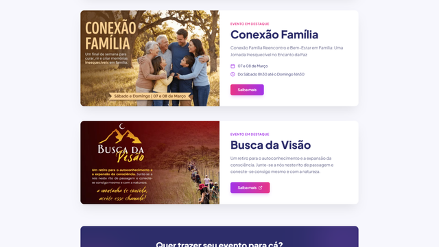 Site Institucional — Resultados Obtidos