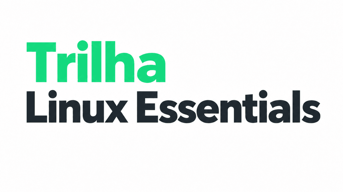 Capa da trilha Linux Essentials