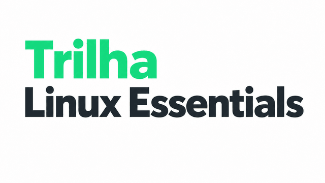 Capa da trilha Linux Essentials